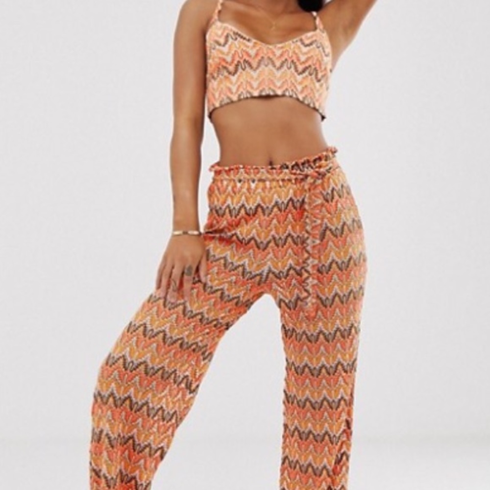 Two piece printed